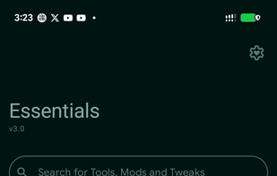 essentials screenshot 1