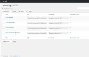 Lana Downloads Manager screenshot 1