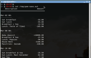 GNU Pem screenshot 2