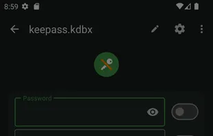 KeePassDX screenshot 1