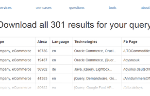 TheWebMiner screenshot 2