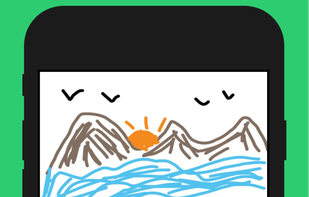 Kids Whiteboard Drawing App screenshot 1