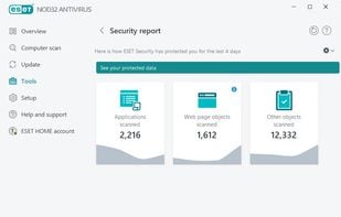 ESET NOD32 Antivirus screenshot 1