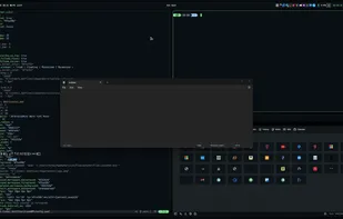 GlazeWM screenshot 1