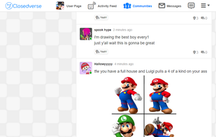 Closedverse screenshot 1