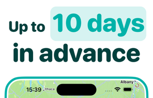 Wayther - Road Weather Forecast screenshot 1