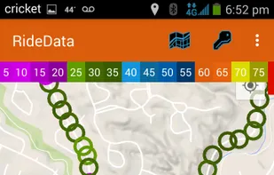 RideData Motorcycle IMU screenshot 2
