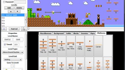 Super Mario Bros. Game &amp; Builder screenshot 1