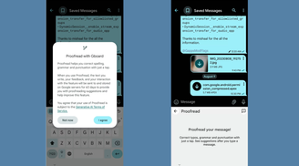 Gboard Beta 13.3 unveils new features: Stylus Handwriting Mode, Compact Voice Typing UI and AI-Powered Proofreading and Stickers image
