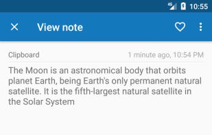 Clipboard Manager (for Android) screenshot 1