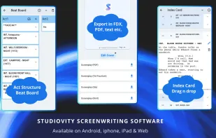 Studiovity Screenwriting screenshot 1