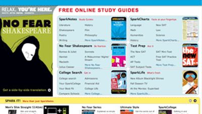 Sparknotes in 2006.