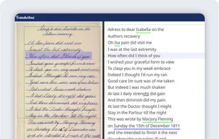 Transkribus screenshot 2