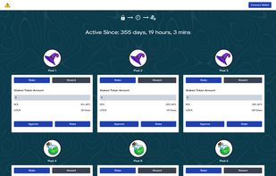 Voodoo Token Staking Application