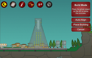 The build system allows individual placement of over 120+ decorations and structures.