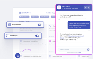 Desk365 screenshot 1
