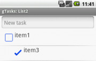 SSI gTasks ToDo screenshot 1