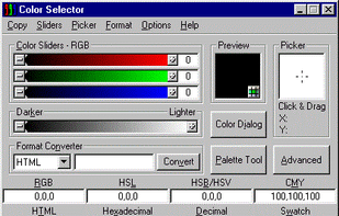 Color Selector screenshot 1