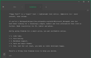 Appy Text screenshot 1