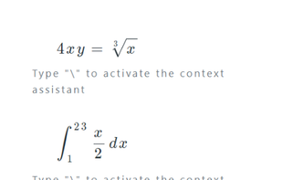MathEditor screenshot 1
