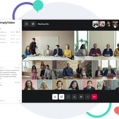 online video conference by Simpyvideo