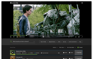 µTorrent Web screenshot 1
