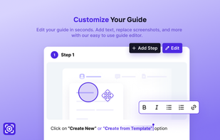 Guidemaker screenshot 2