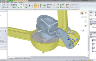 SpaceClaim Engineer's 3D mechanisms capabilities include gear and tangent placement conditions and are completely integrated with SpaceClaim's direct modeling of parts and assemblies.