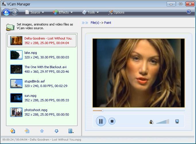 e2eSoft VCam: Virtual camera software with multi-stream output ...