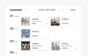 Combin Scheduler screenshot 3