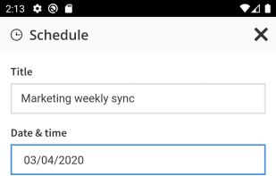 We Conference screenshot 1