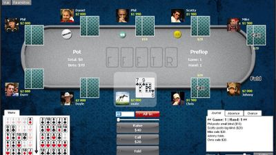PokerTH screenshot 1