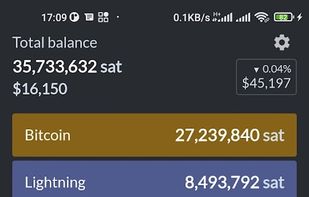 Bitcoin Simple Wallet screenshot 1