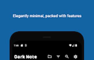 Dark Note screenshot 1