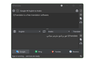 QTranslate - Free Translator Software screenshot 1