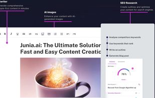 Junia AI screenshot 1