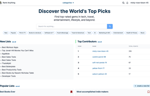 Discover the World's Top Picks