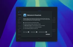 Parachute Backup screenshot 1