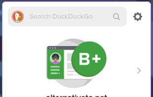 DuckDuckGo extension