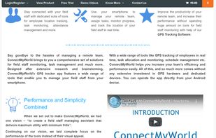 Connectmyworld - Gps Tracking App screenshot 1