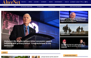 AlterNet screenshot 1