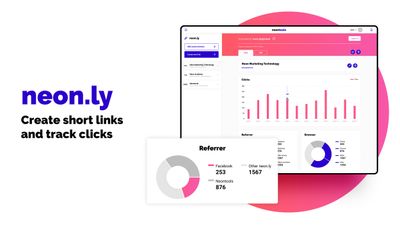 neon.ly your URL shortener and analytics dashboard