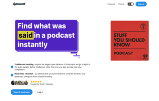 Tapesearch screenshot 1