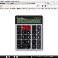 Calculator web-app