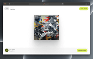 Download your artwork