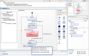 Yakindu Statechart Tools screenshot 1