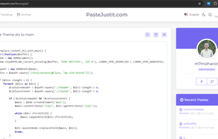 Paste Example