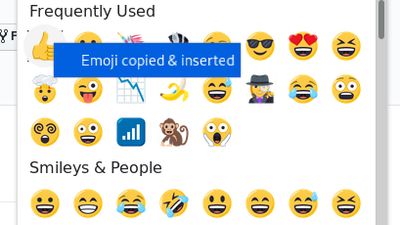 Select any emoji directly from your browser with this emoji picker.