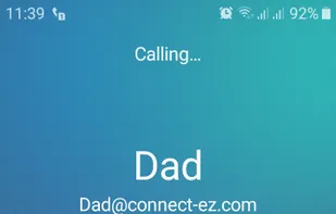 Android outbound call.