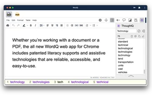 WordQ screenshot 1